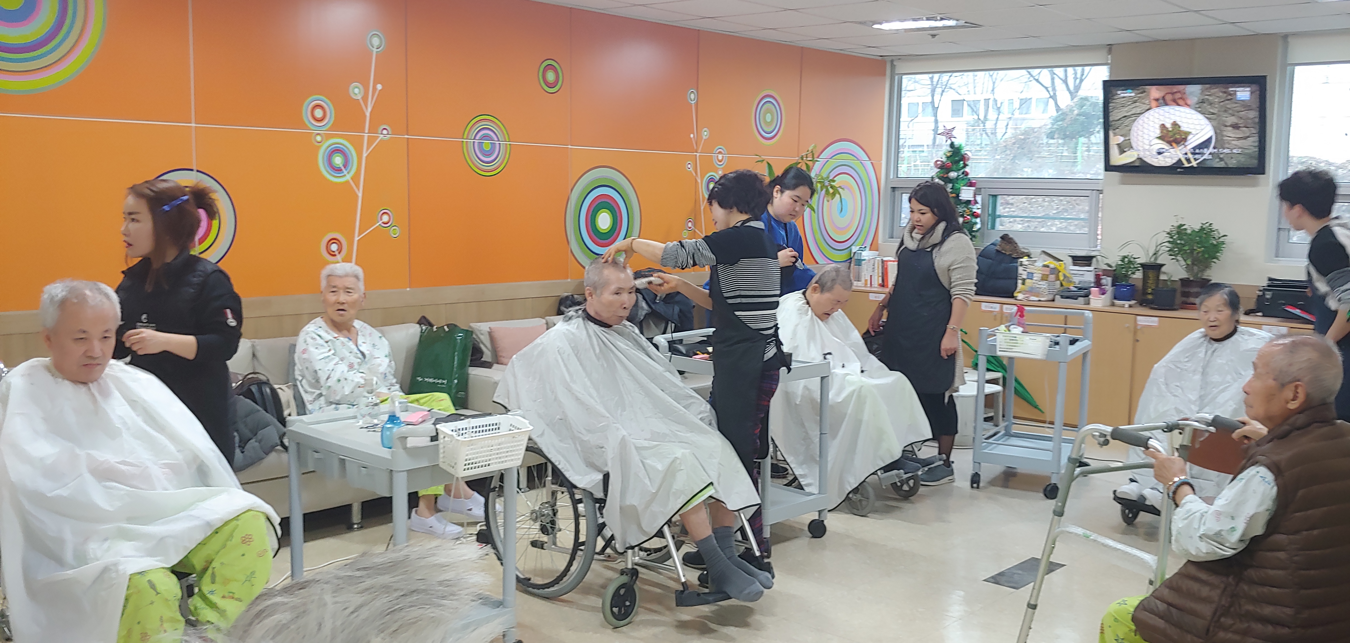 1월 12일 6병동 이미용